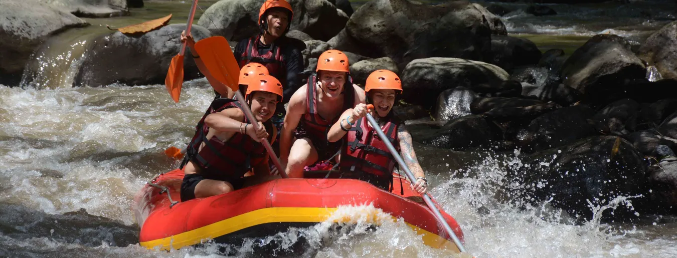 Ayung River White Water Rafting Bali